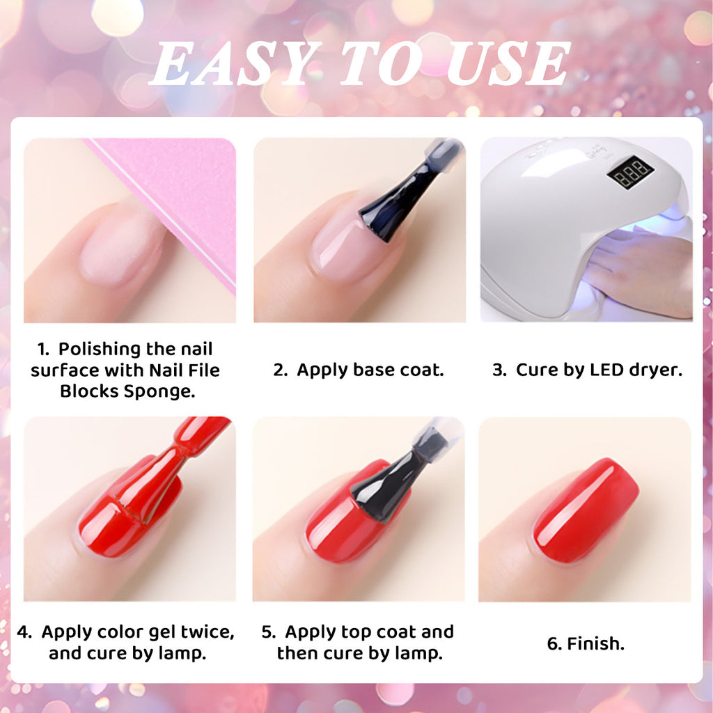 Phototherapy Nail Polish Gel Set