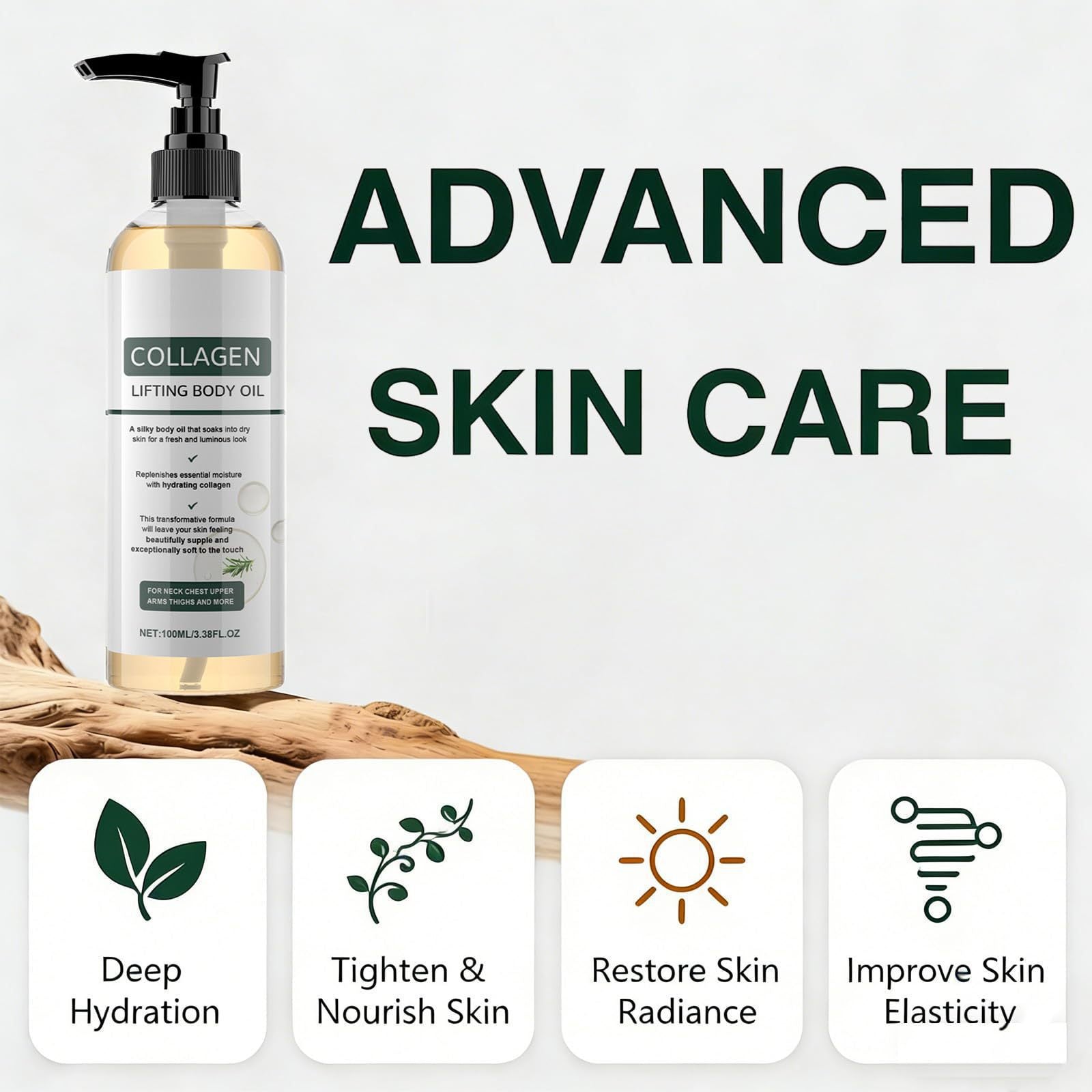 Aceite Corporal con Colágeno
