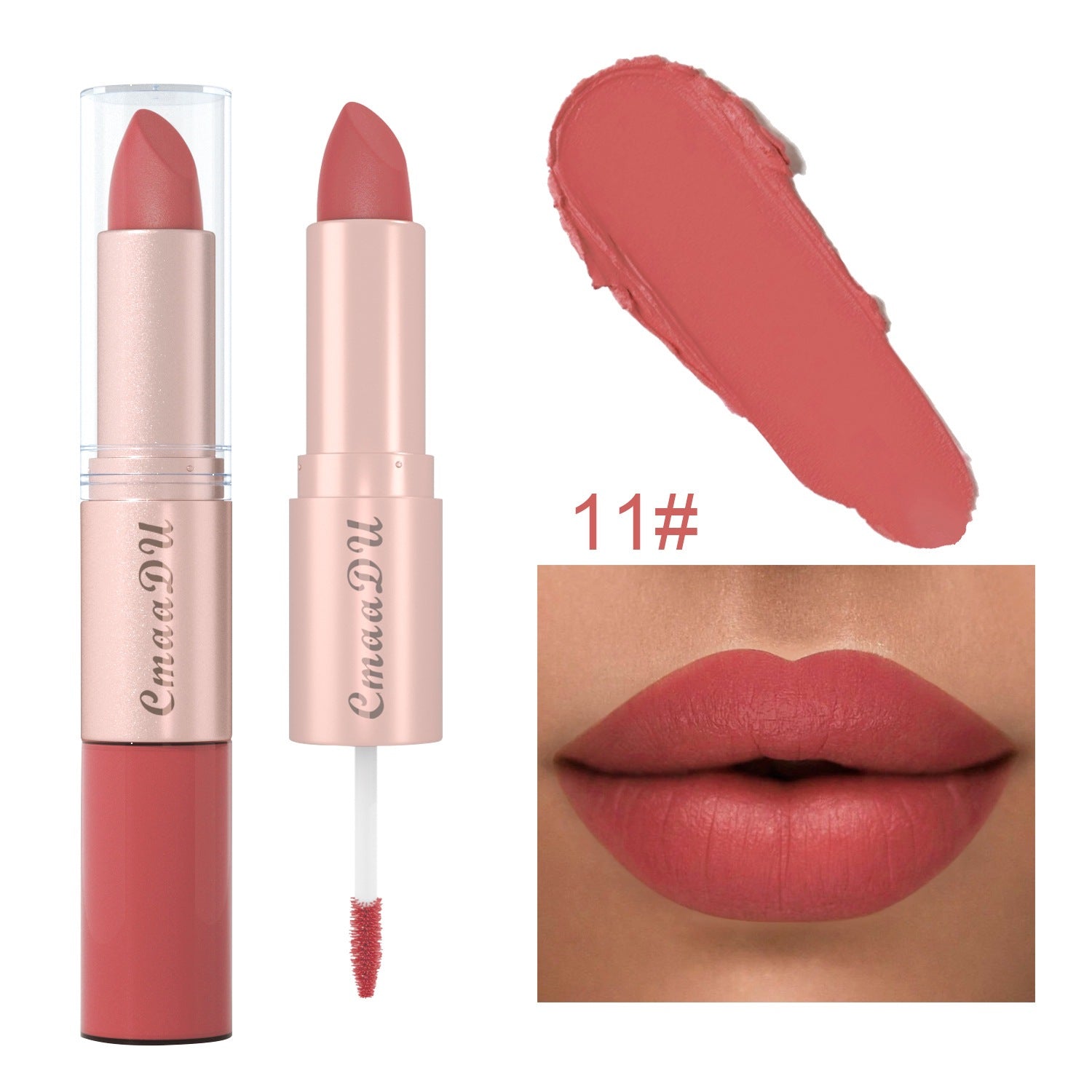 Dual Lipstick and Lip Gloss Set