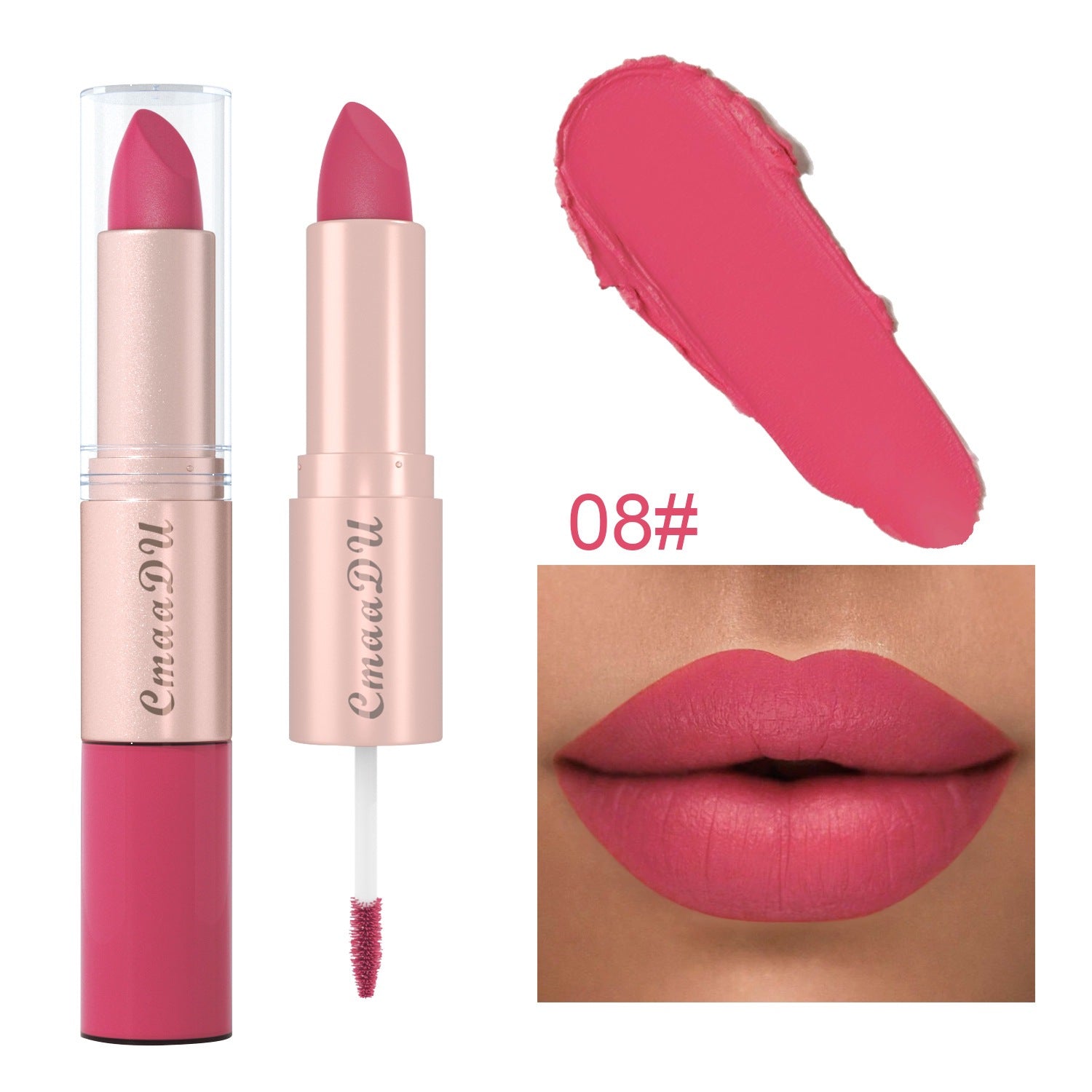 Dual Lipstick and Lip Gloss Set