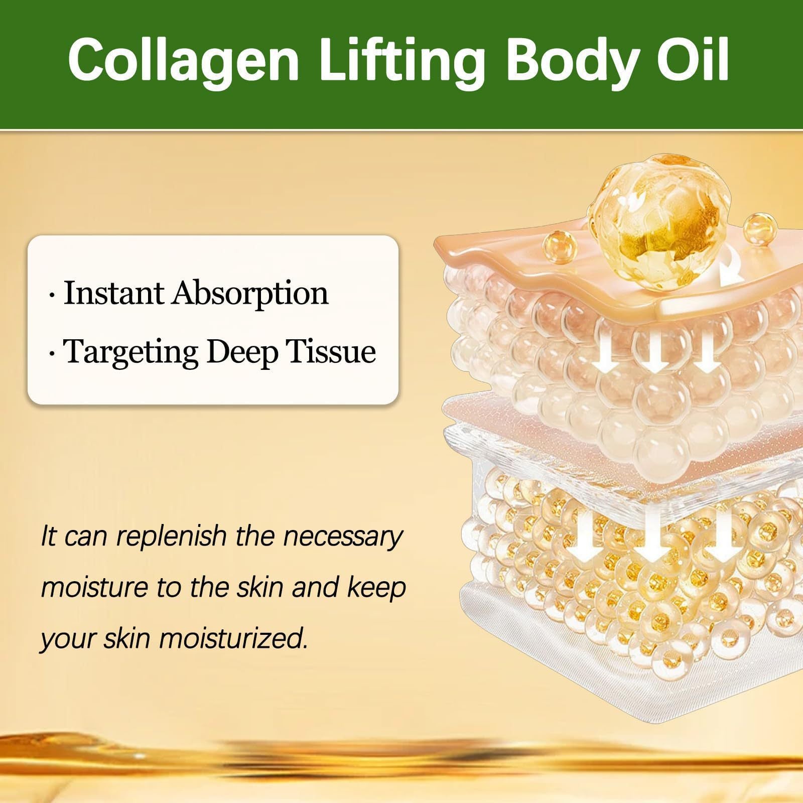 Aceite Corporal con Colágeno